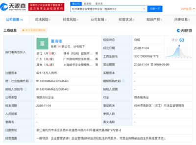 薇婭夫婦新設企業管理咨詢公司，布局商業版圖再添新動作